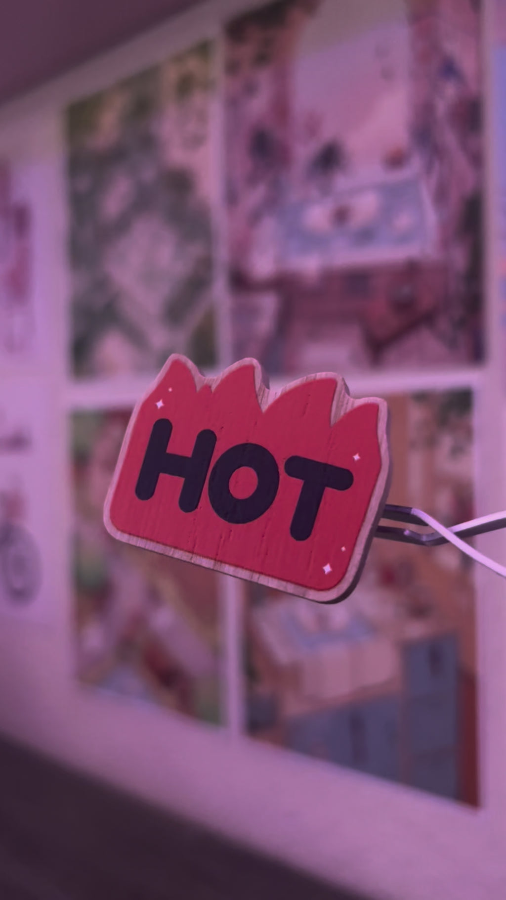 Festival Rave Hot Sticker Trinket Pin PLUR